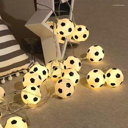 Strings Football String Lights 1.5M 10LEDs 3M 20LEDs Battery Operated Children's Room Garden Bar Party Decoration Fairy