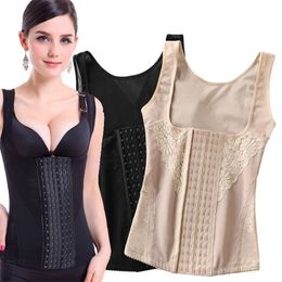 Women's Shapers Women Waist Trainer Push Up Vest Tummy Belly Girdle Body Shaper control Cincher Corset Shaperwear Slimming Belt 220830