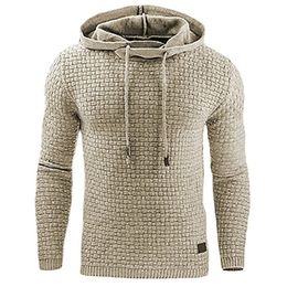 Men's Sweaters Men Hoodies Male Plaid Hooded Sweatshirt Mens Hoodie Tracksuit Sweat Coat Casual Sportswear M 4XL 220829