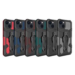 Heavy Duty Multifunction Phone Cases For Motorola G Stylus 2022 4G G Pure Shockproof Belt Clip Cover D1