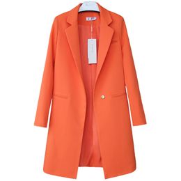 V107 Women's Suits & Blazers occasions Dating office Suit Long Sleeve Jacket Barbiecore Female Slim Wild Blazers Windbreaker Coat S-3XL
