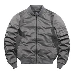 Spring Bomber Jacket For Men Women Military Fly Varsity Baseball Flight Coat Mens Windbreaker Male Clothing MA1 220830