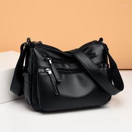 Evening Bags 2022 Lady Fashionable Genuine Leather Handbag Large Capacity Crossbody Party Handmade Cellphone Shoulder Bag