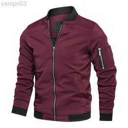 Men's Jackets Spring Good Quality Male Slim Fit Thin Casual New Solid Outfit size 6XL L220830