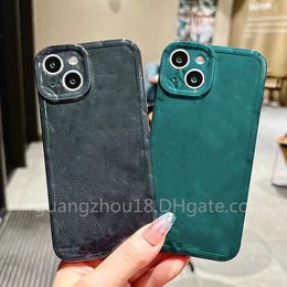 Fashion Brand Phone Case with Box Cases for Ipone 14 13 12 11 Pro XR X/XS Max 7 8 Plus Black Green