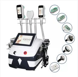 Cryo 360 Cryolipolysis Fat Freezing Slimming Machine Cavitation RF Fat Removal 7 in 1 Cryotherapy Double Chin Freeze Abdomen Belly