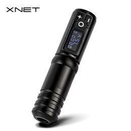 Tattoo Machine XNET Flash Wireless Pen Battery Portable Power Coreless Motor Digital LED Display Fast Charging Equipment 220829
