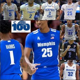 2020Tigers NCAA Basketball Custom Any Name Number Jersey Damion Baugh Lester Quinones Ryan Boyce Isaiah Maurice Lance Thomas M