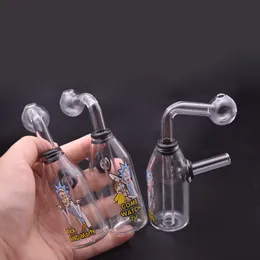 Smoking Accessories wholesale Detachable glass dab rig bongs mini Bubbler Beaker oil burner pipe