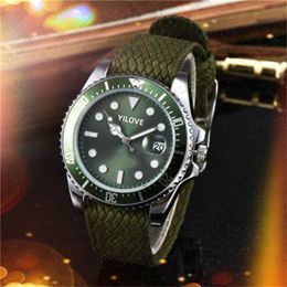 Quartz Imported Movement Watch 40mm Sapphire Glass Waterproof Clock Men Women Classic Model Stainless Steel Case Nylon Strap Mission Runway Wristwatches