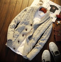 Men's Sweaters Sweater Men Autumn Winter Zip Casual Long Sleeves Slim Pocket Fit Jacket Coat Jumper Mens Wear Sweaters Vests L220831