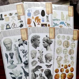 Gift Wrap Bronzing Art Stickers Crystal Marker RUB ON Transfer Scrapbooking Junk Journal Crafts DIY Po Decorative