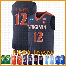 De Andre 12 Hunter Kyrie NCAA 11 Virginia Cavaliers Irving Stephen 30 Curry Kawhi Basketball Jersey Dwyane 3 Wade University A