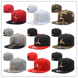 Top Fashion Iron-brand Fitted Hats Mens Sport Hip Hop adjuatable Caps Womens Cotton Casual Hats mixed order H12