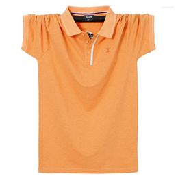 Men's Polos Men's 2022T-shirt For Men Tshirt Business Casual Plus Size 6XL 5XL XXXXL Shirt Cotton Camiseta Mens ShirtMen's