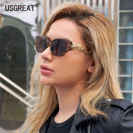 Sunglasses Vintage Steampunk Luxury Small Cat Eye Sunglasses Women Metal Chain Frame Brand Design Sun Glasses Shades UV400 Eyewear Glasses T220831