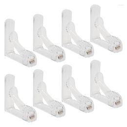 Clothing Storage 8 Pcs Plastic Tablecloth Clips Household Clamps Table Skirt