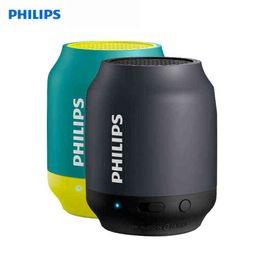 Portable Speakers Philips BT25 Bluetooth Wireless Mini Speaker Portable Audio Phone Small Stereo Subwoofer Music Wizard Speaker Black Sky Blue T220831