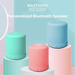 Portable Speakers Bluetooth Speaker Wireless Hifi Mini Sound Box Blotooth Portable Hands-free Column HIFI Stereo Quality Surround Subwoofer T220831