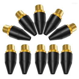 Professional Hand Tool Sets BEAU-10 PCS 1/8 Inch MNPT Black Rubber Tip Automotive Car Vehicle Accessory Air Parts Nozzle For Blow