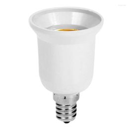 Lamp Holders 1Pcs E14 To E27 Holder Converter Socket Light Bulb Adapter Plug Extender Base