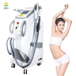 Professional Q Switch Nd Yag Laser Tattoo Removal Machine Pigments Ipl Opt Hair Remover Elight Wrinkle Reducing Machines 3 Handles