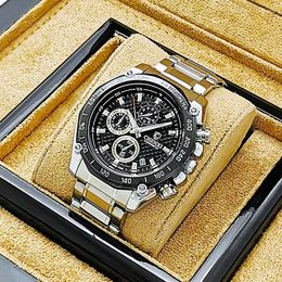 Watch Boxes Men's Big Dial Student Waterproof Non-Mechanical Luminous