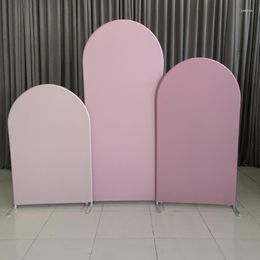 Party Decoration Custom You Size And Printing On Colored Tension Fabric Arch Backdrops For Baby Shower Theme