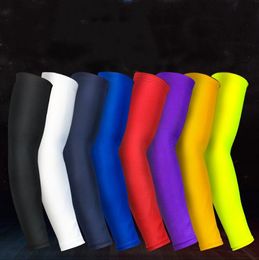 Home Party Favor Basketball Arm Guards Lengthen Elbow Protective Gear Men Sports Riding Fitness Running Slip Breathable Sunscreen Sleeves ZC465