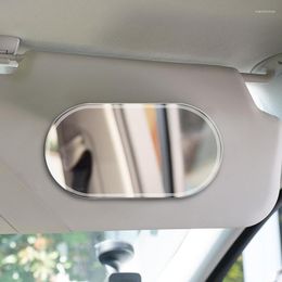 Interior Accessories 11 6.5cm Auto Sun-Shading Visor HD Mirrors Portable Car Makeup Mirror Universal Stainless Steel Car-styling