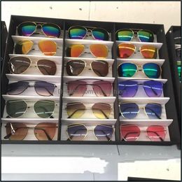Other 18Pcs Glasses Storage Display Case Box Eyeglass Sunglasses Optical Organiser Frames Spectacles Tray 34 W2 Drop Delive Mjfashion Dhapa