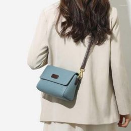 Evening Bags Lady Shoulder Bag Women Corssbody Genuine Cow Leather Sling Purse Korea Fashion Flap Satchel Colorblock Handbag Bolsos