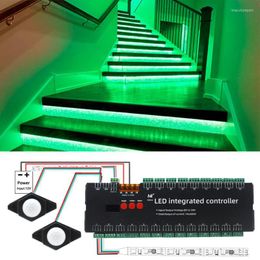 Strips LED Ladder Motion Sensor 2in1 Streamline Dimming Wireless Flexible Addressable Rgb Strip Tape Lights Step Stairs Case Lamp