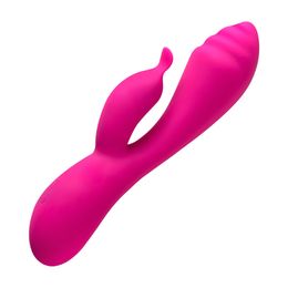 Beauty Items Women's Vagina G-Spot Dildo Double Vibrator sexy Toys Adult Erotic Rabbit Vaginal Clitoral Female Masturbator