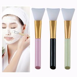 Party Favor Professional Makeup Brushes Face Mask Brush Silicone Gel DIY Cosmetic Beauty Tools Wholesale