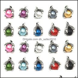 Charms 50Pcs Alloy Charms Dragon Claw Pendants 10X15Mm Jewelry Making Components 53 E3 Drop Delivery 2021 Findings Dhseller2010 Dhpwb