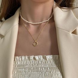 Chains Arrival Trendy C Irregular Necklace Ins Korean Necklaces For Women 2022 Trend Fashion Jewellery Party Birthday Gift