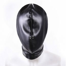 Beauty Items Head Hood Mask Fetish Erotic Fully Enclosed Cosplay BDSM Bondage RestraintWomen Men Adult Games Slave sexy Toy For Couple Costume