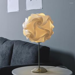 Table Lamps Modern Minimalist Bedroom Bedside Lamp Study Flower Decoration INS