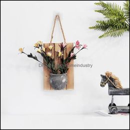 Arts And Crafts Modern Minimalist Wooden Crafts Indoor Wall Creative Hanging Drop Delivery 2021 Home Garden Arts Homeindustry Dhagd