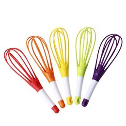 Egg Tools Mtifunction Whisk Mixer For Eggs Cream Baking Flour Stirrer Hand Food Grade Plastic Egg Beaters Kitchen Cooking Tools 425 Dhmhf