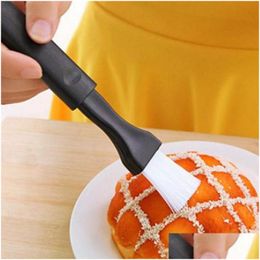 Other Kitchen Tools Two Pieces Set Brush Sile Long Handle Food Tools Woman Man Baking Adt Barbecue Brushes Kitchen Accesories 1 7Tt Dhc8R