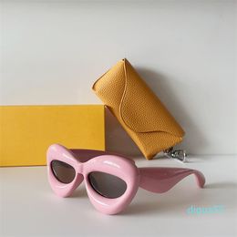 Sunglasses Yellow Grey Cat Eye Shape Sunglasses Sunglass Thick Frame Funny