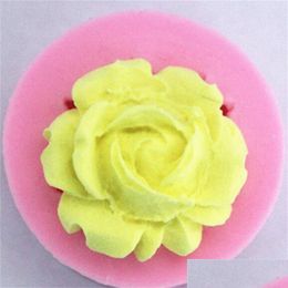 Baking Moulds Flower Pattern Round Sile Molds Diy Mini Rose Chocolate Kitchen Accessory Tool Soap Mod Candy Baking Cake 0 65 Dhgarden Dhgla