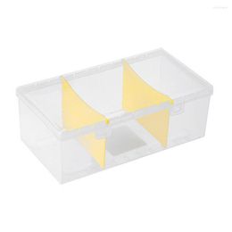Storage Bottles Seasoning Box Transparent Visible Stackable High Capacity Classification With Lid Kitchen Spice Sugar Salt Bottle