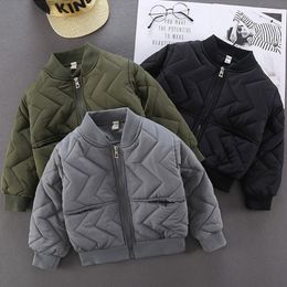 Daunenmantel Jungen Kleidung Warme Winter Mädchen Kinder Jacke Oberbekleidung Verdicken s Baumwolle Junge Baby Kleidung Für Mädchen 2 7Y 221130