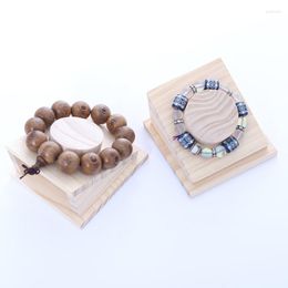 Jewellery Pouches SellingSolid Wood Creative Bracelet Tray Holder Storage Counter Display Rack Prop