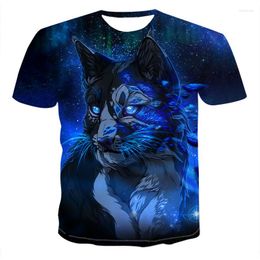 Men's T Shirts Hip Hop 3d T-shirt Animal Lion Shirt Camiseta Men Funny Mens Clothing Casual Tee Top Tiger Tshirt