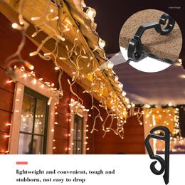 Hooks 100pcs/Pack Sink Hook Wedding Outdoor Fixed Light String Christmas Clip For Hanging Lights Curtains