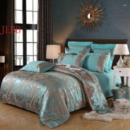 Bedding Sets 2022 Home Set Jacquard Duvet Cover High Quality 4pcs/set Embroidery Bed Linens Luxurious Bedclothes Super King
